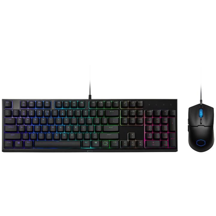 کیبورد و ماوس مخصوص بازی کولر مستر مدل MS110 Cooler Master MS110 Gaming Keyboard And Mouse